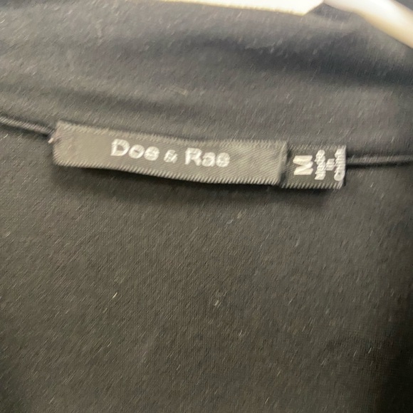 Doe & Rae black soft blazer w buttons - Picture 4 of 6